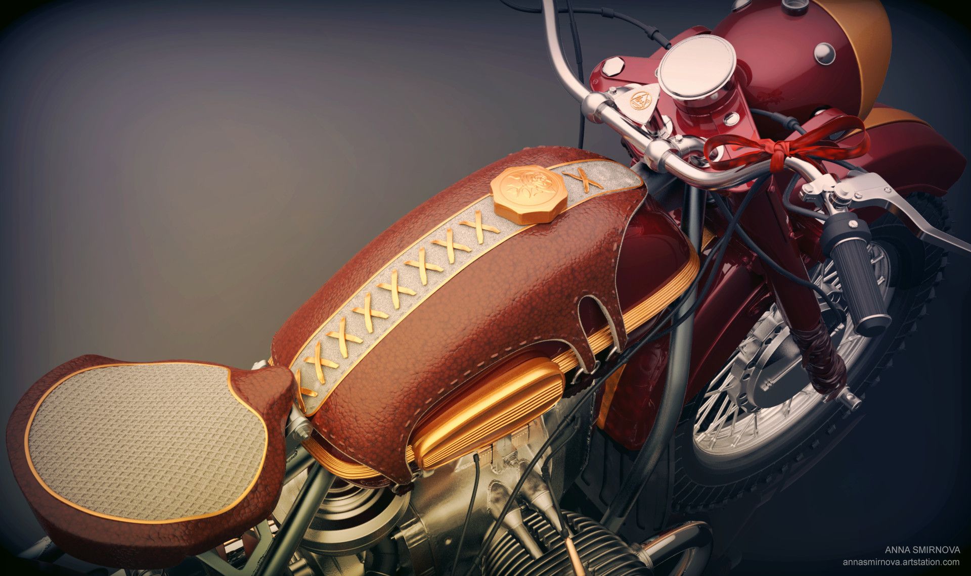 1920x1140 URAL M 66 Motorcycle