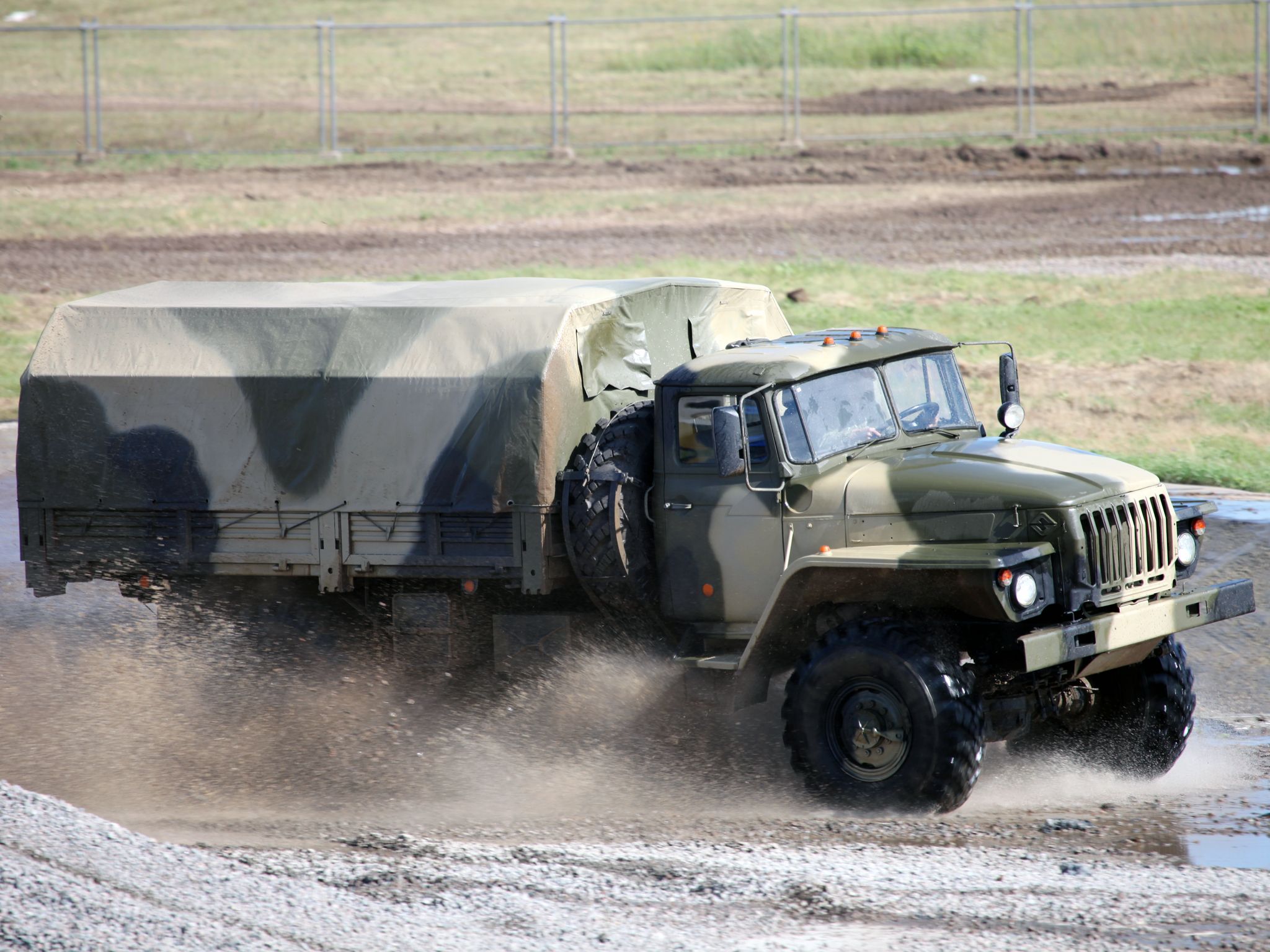 2048x1536 Ural, 43206 0111 Military, Truck, Trucks, 4x4 Wallpaper HD / Desktop and Mobile Background