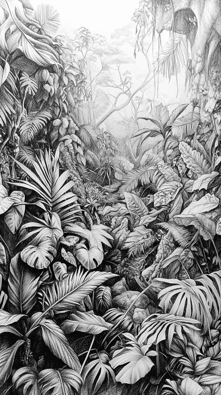 736x1313 Nature Drawing Concepts to Inspire Your Next Sketch