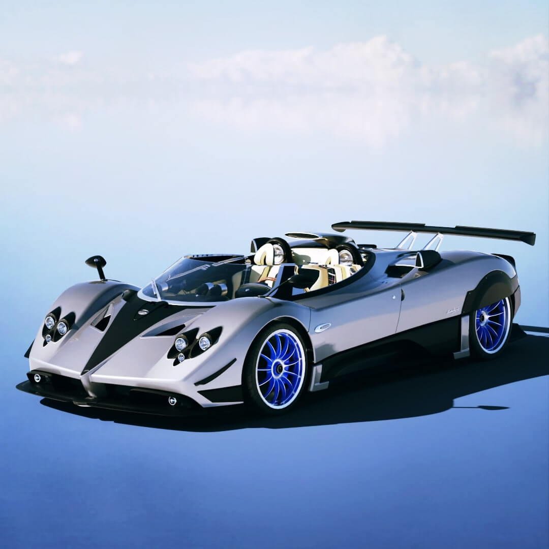1080x1080 Pagani Zonda Hp Barchetta 2021