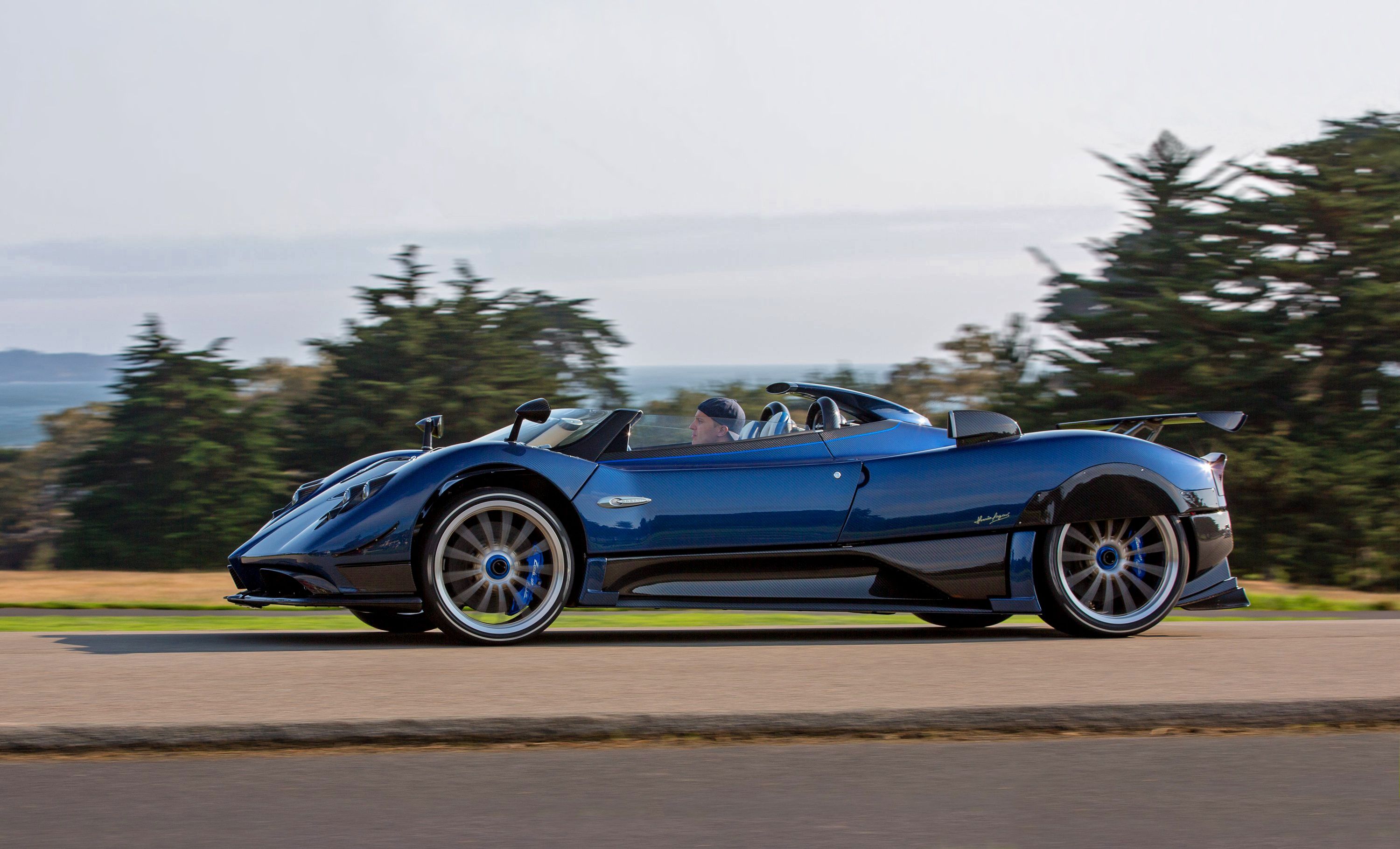 3000x1820 Free side view, Pagani 2K wallpaper for desktop and phone