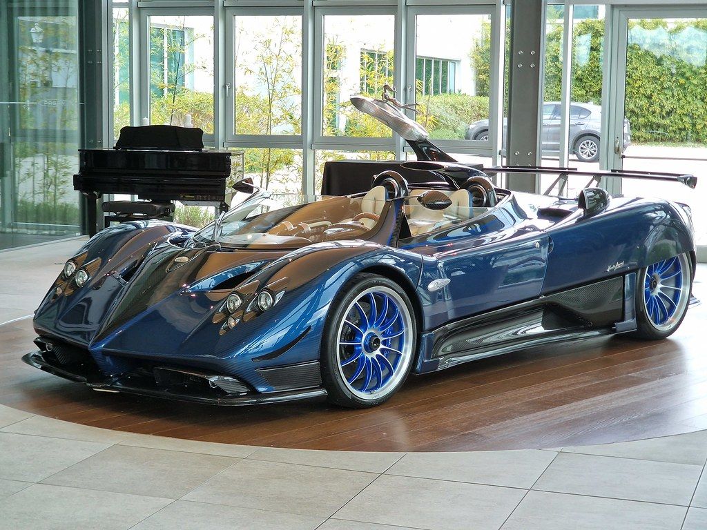 1024x768 Pagani Zonda HP Barchetta. Pagani Factory, Modena