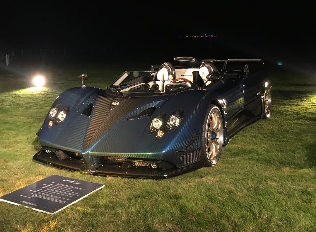 1079x791 of 3 Pagani Zonda HP Barchetta Revealed at Pebble Beach 2017