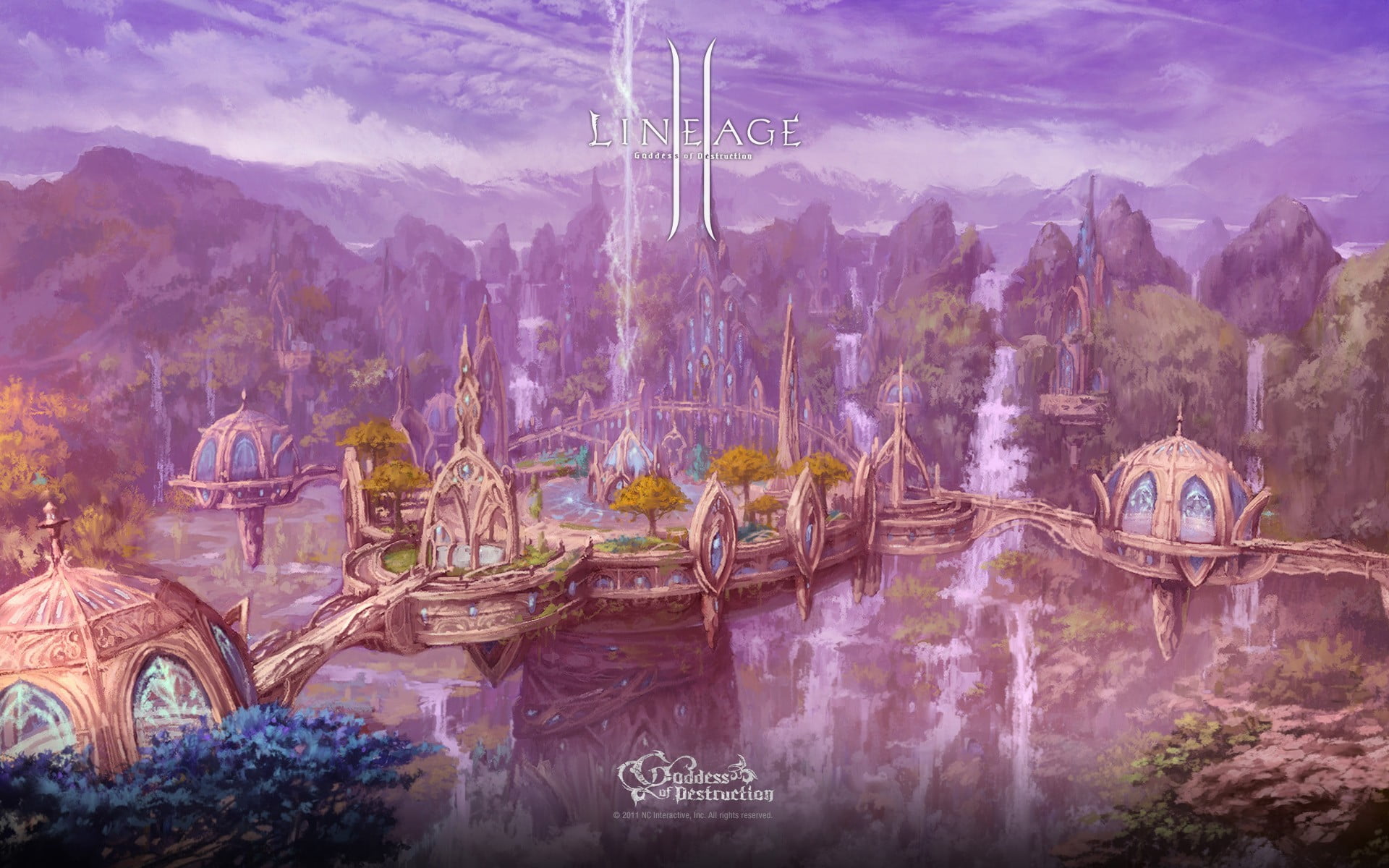 1920x1200 Lineage 2 game wallpaper, Lineage II, RPG, fantasy art HD wallpaper