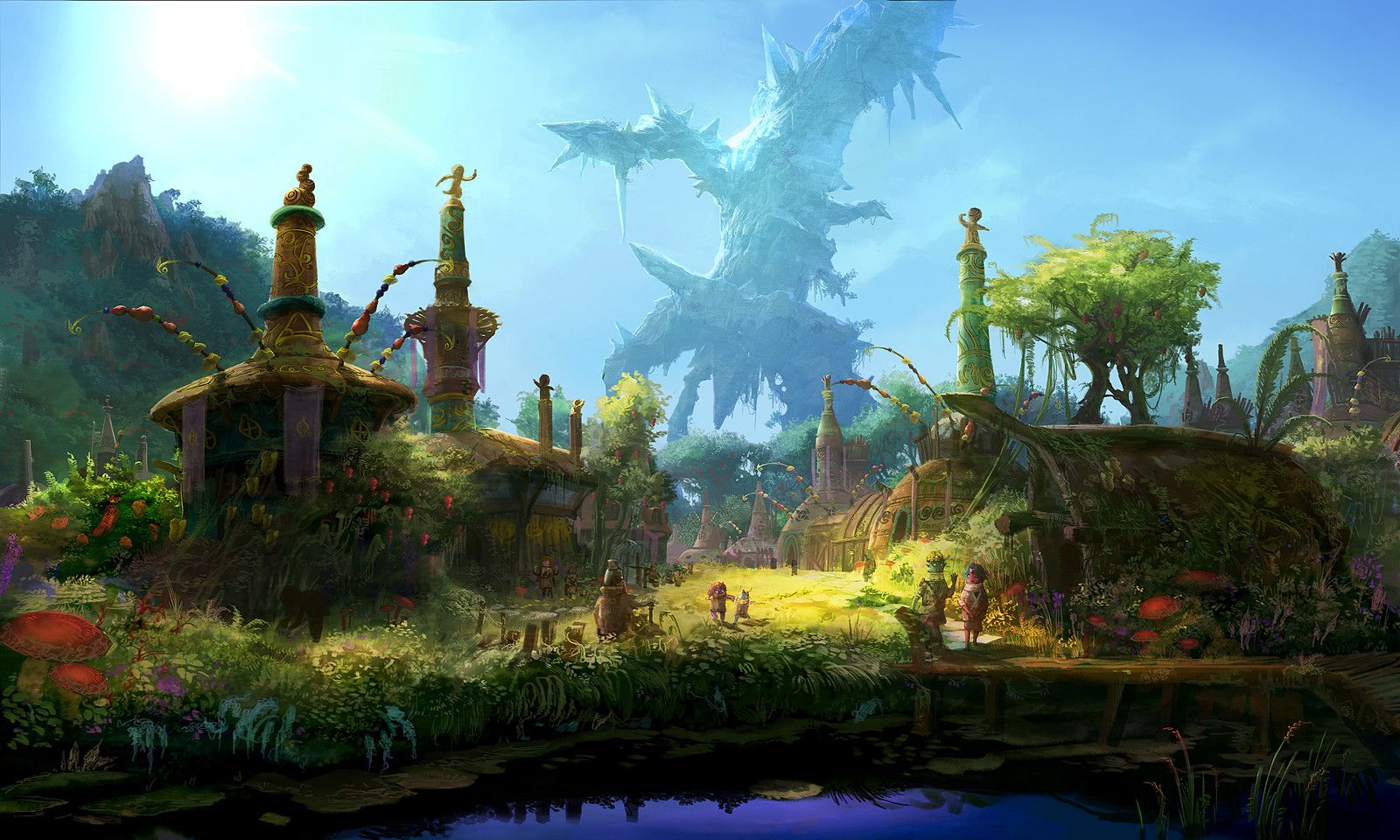1600x960 Elf village