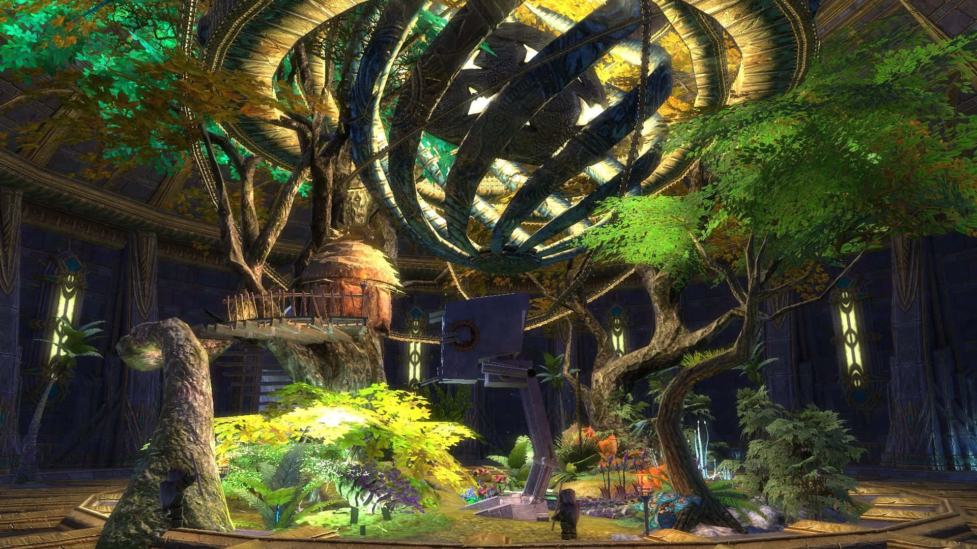 1920x1080 Download Explore the mystical and exciting Ewok Village! Wallpaper