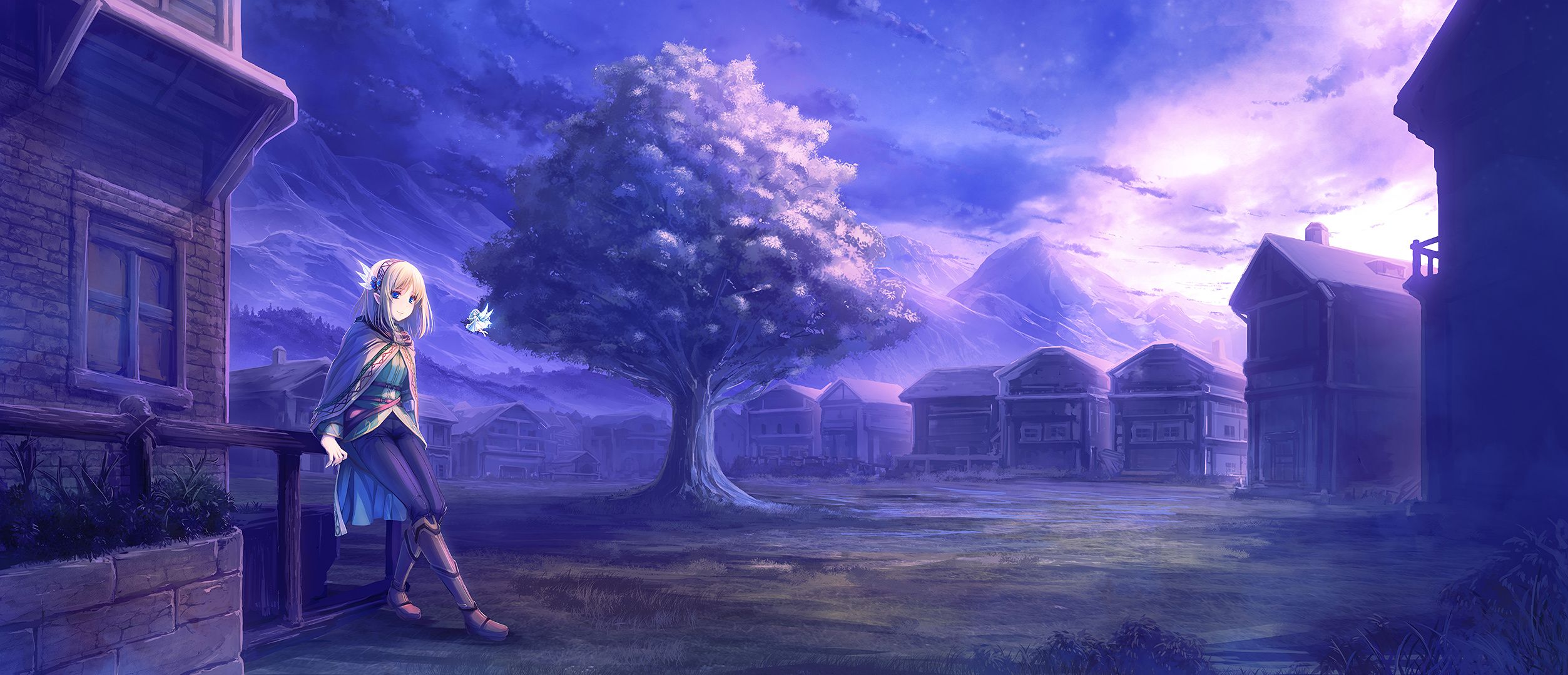 2506x1080 In the Land of Leadale Wallpaper