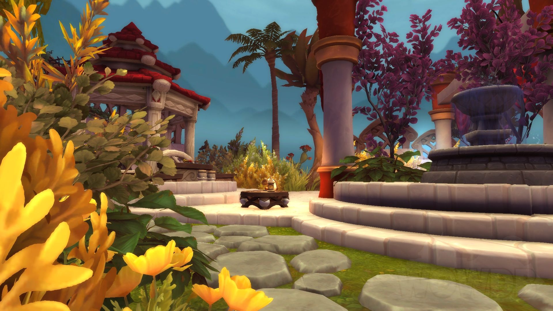 1920x1080 Blood Elf Backyard Oasis Housing Hub
