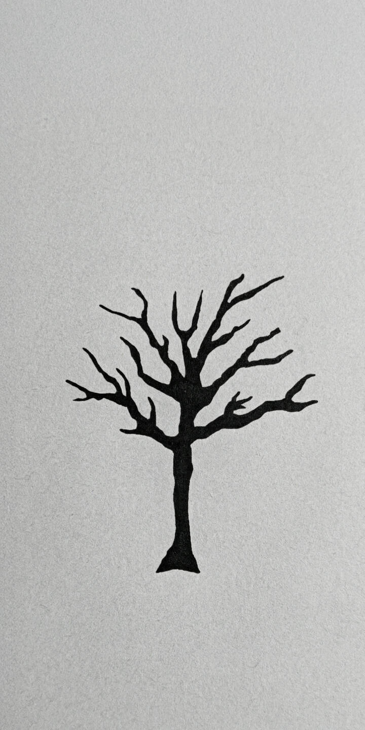 720x1440 Minimalist XXXTENTACION BVF Tree iPhone Wallpaper