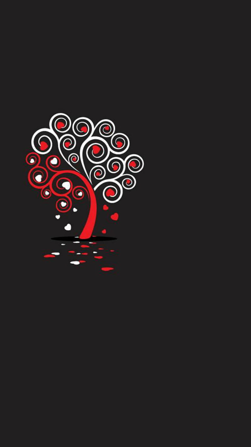 800x1422 Tree Of Hearts, HD phone wallpaper