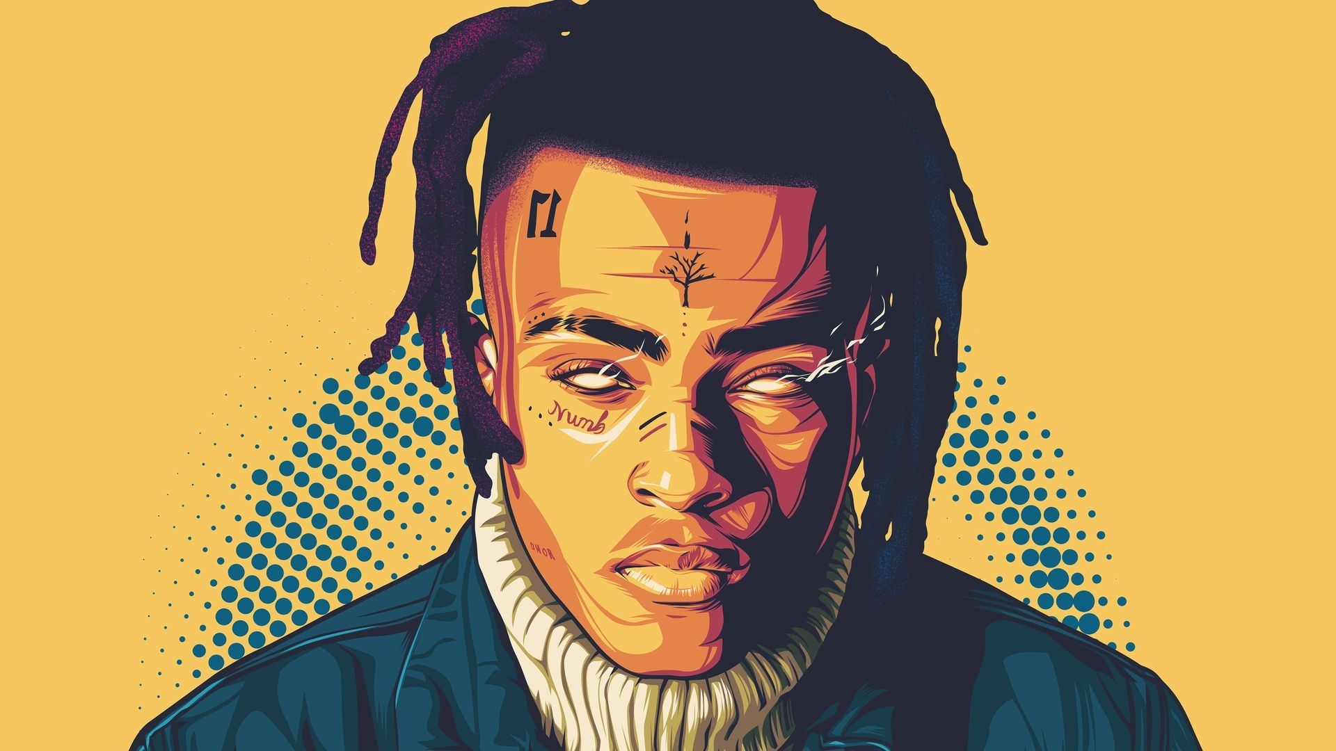 1920x1080 XXXTENTACION Wallpaper