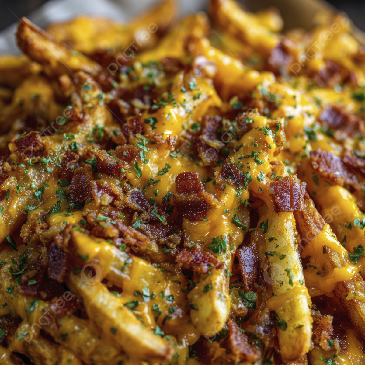 1200x1200 Bacon Cheddar Fries Loaded With Cheese And Bits, Bacon Cheddar Fries, Bacon, Fries Background Image And Wallpaper for Free Download