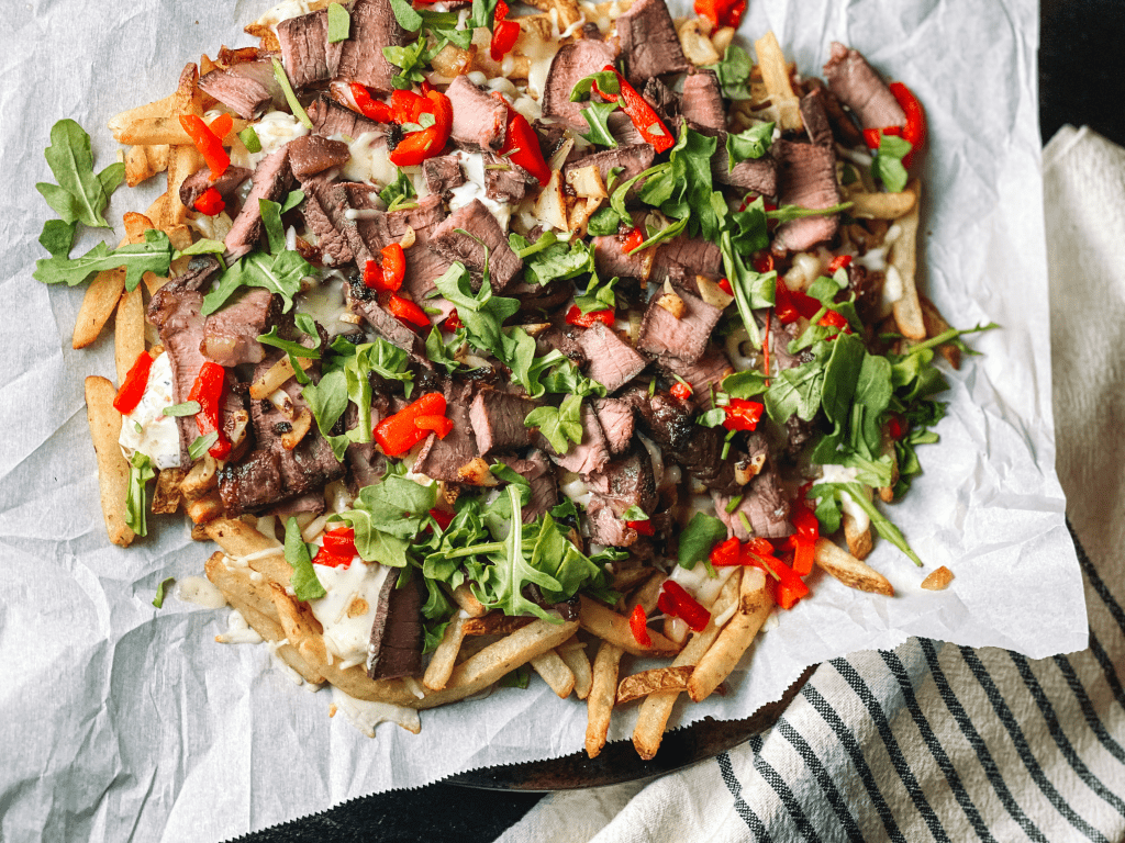1024x768 Loaded Steak Fries