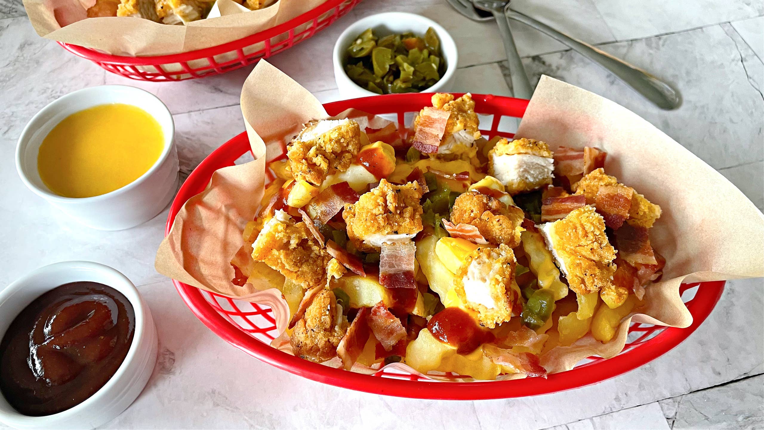 2560x1440 The 15 Best Loaded Fries Recipes
