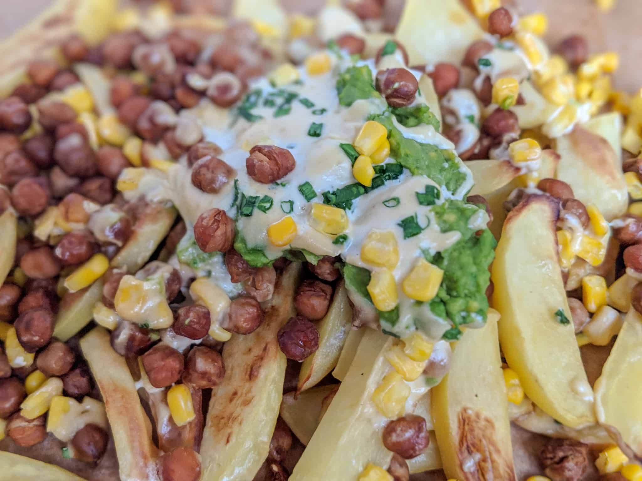 2048x1536 Healthy Vegan Loaded Fries