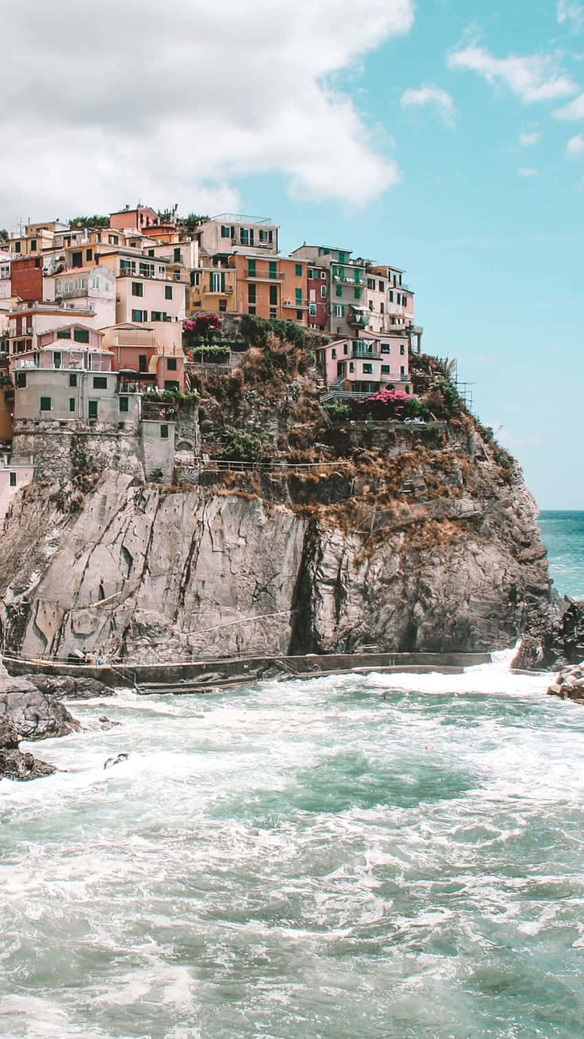 850x1511 Download “Beautiful Aesthetic View of Italy's Historical Landscape” Wallpaper