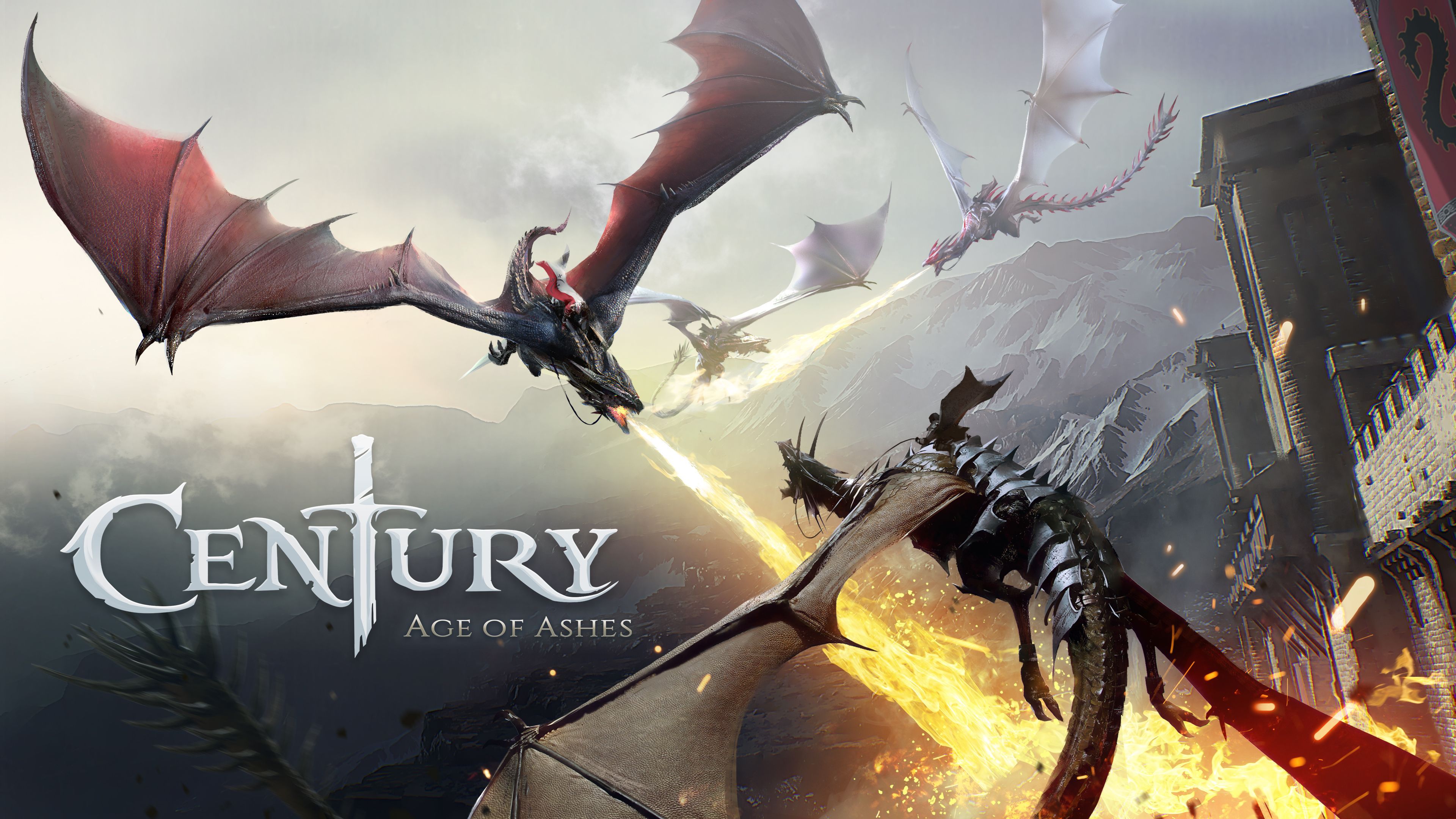 3840x2160 Century: Age of Ashes the Power of Dragons. Avventura, Bar, Palestra
