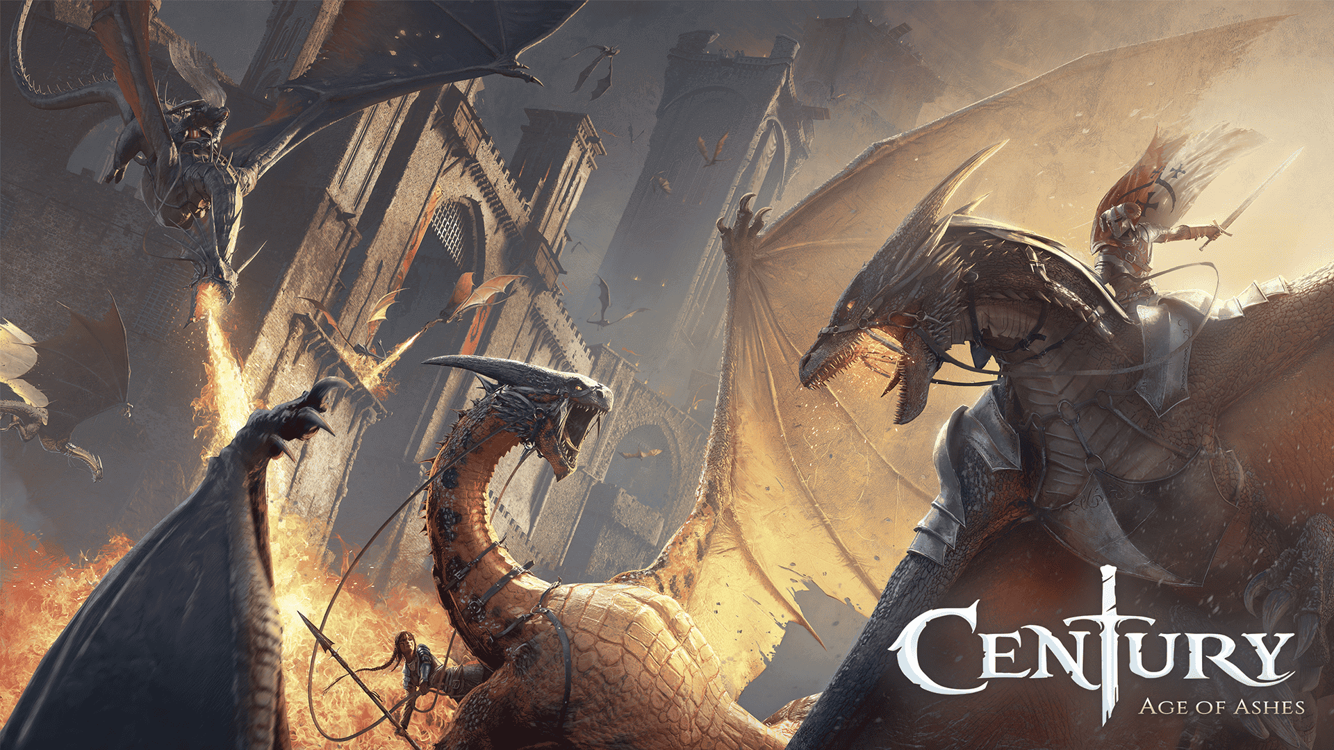 1920x1080 Ride Legendary Dragons And Rule The Skies With Your Friends In Century: Age Of Ashes, A Free To Play Aerial Shooter Like No Other!