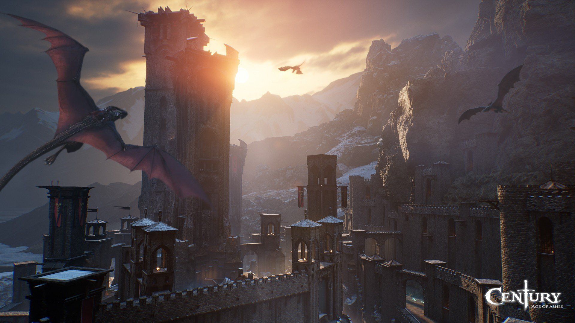 1920x1080 Century: Age of Ashes: Dragon Battles in the Cloud
