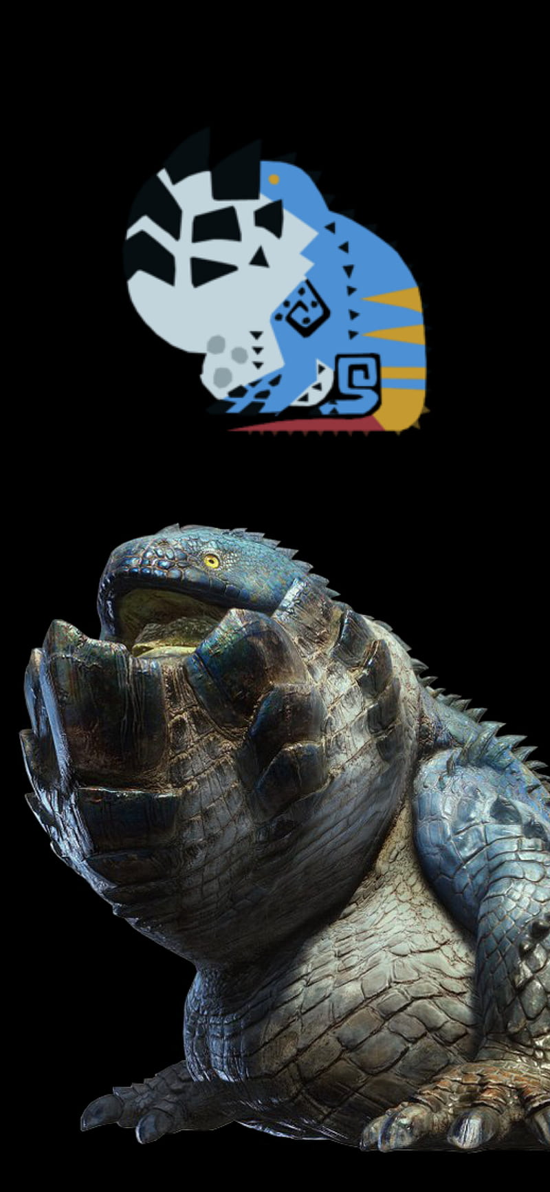 800x1733 Dodogama MHW, cute, degr, dodogama, iceborne, kawaii, mhw, monster hunter, monster hunter world, HD phone wallpaper