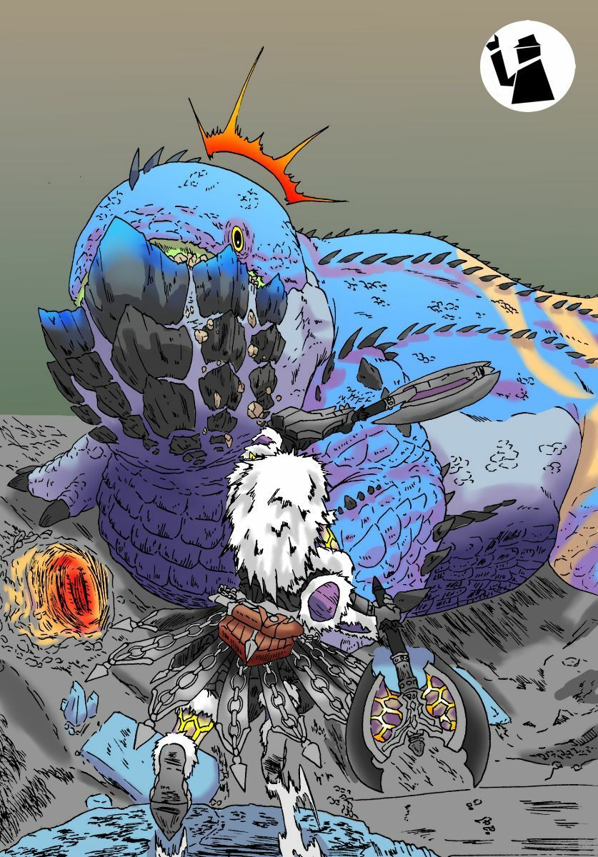 837x1200 MHWI Dodogama by SirSka on Newgrounds