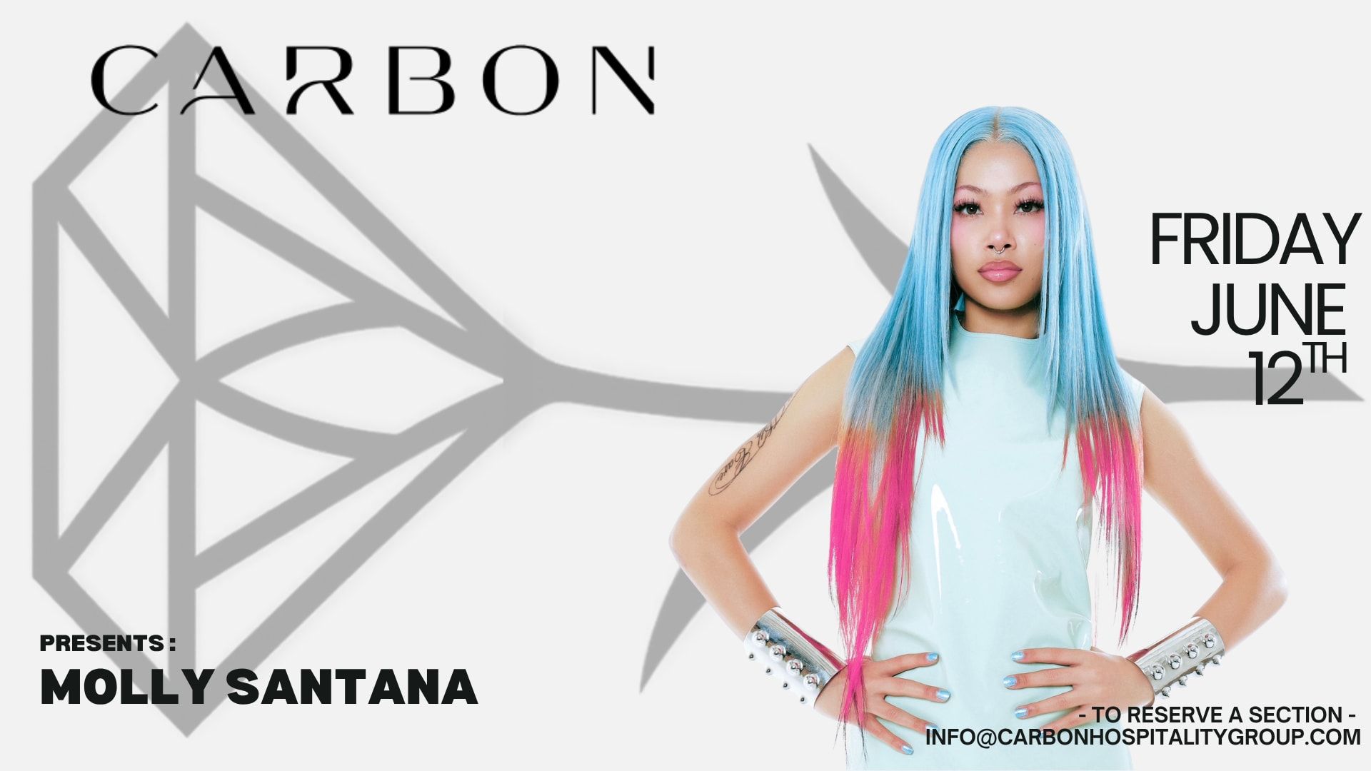 1920x1080 Carbon Presents : Molly Santana, Chicago · Shotgun Tickets