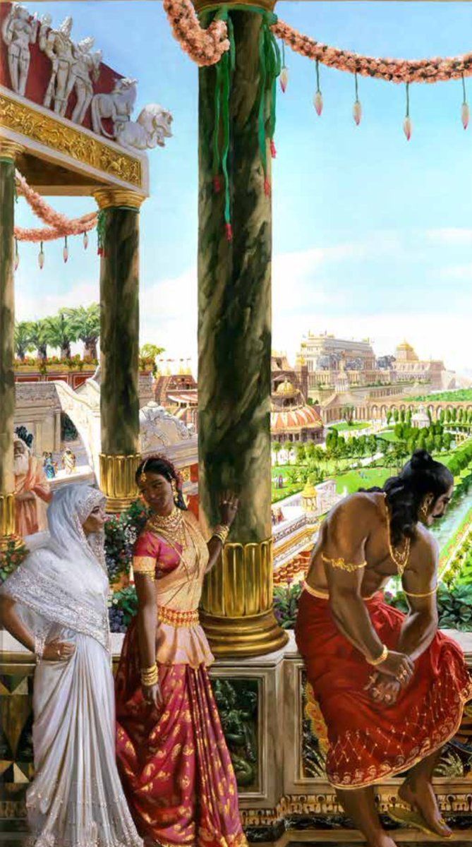 669x1200 Threader threads every day. Giampaolo tomassetti mahabharata, Mahabharata image, Maha bharatham image
