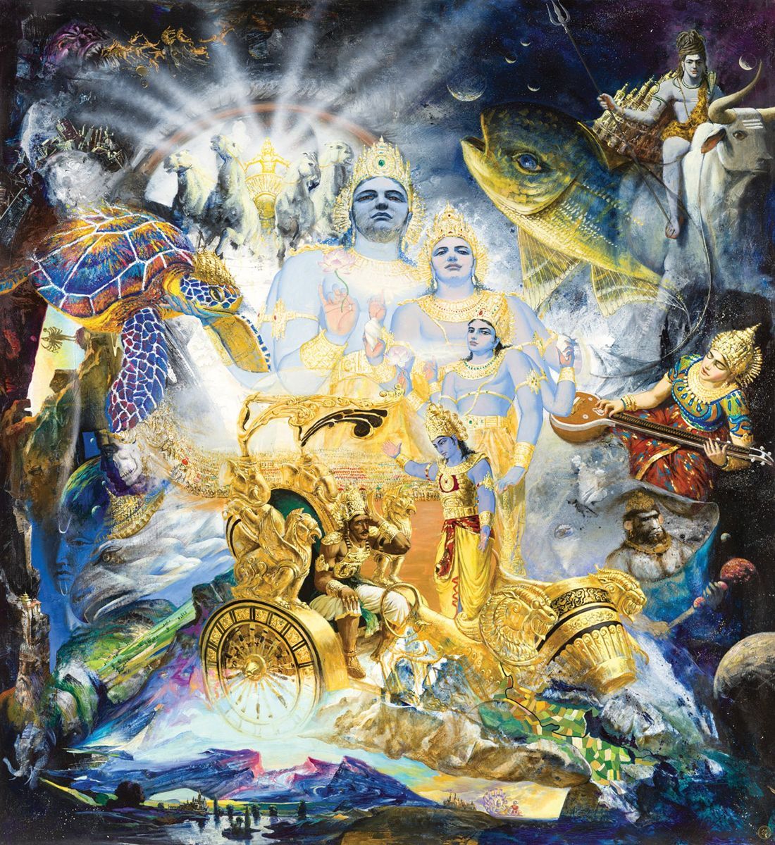 1100x1200 Discover 150 Sanatan and giampaolo tomassetti mahabharata ideas. krishna and pandavas, srimad bhagavatam, pandavas art and more