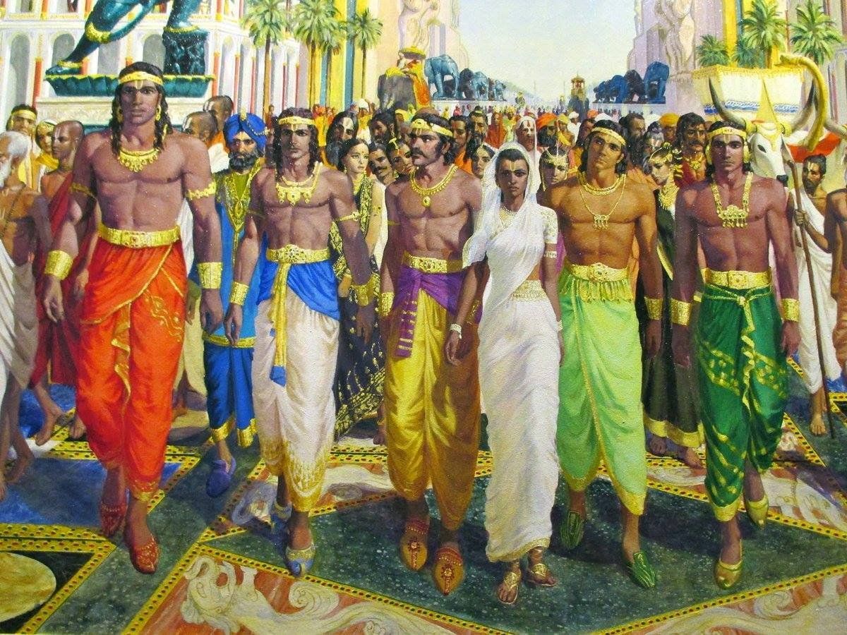 1200x900 In 2003 after a detailed study of the Mahabharat, famous Italian artist Giampaolo Tomassetti started