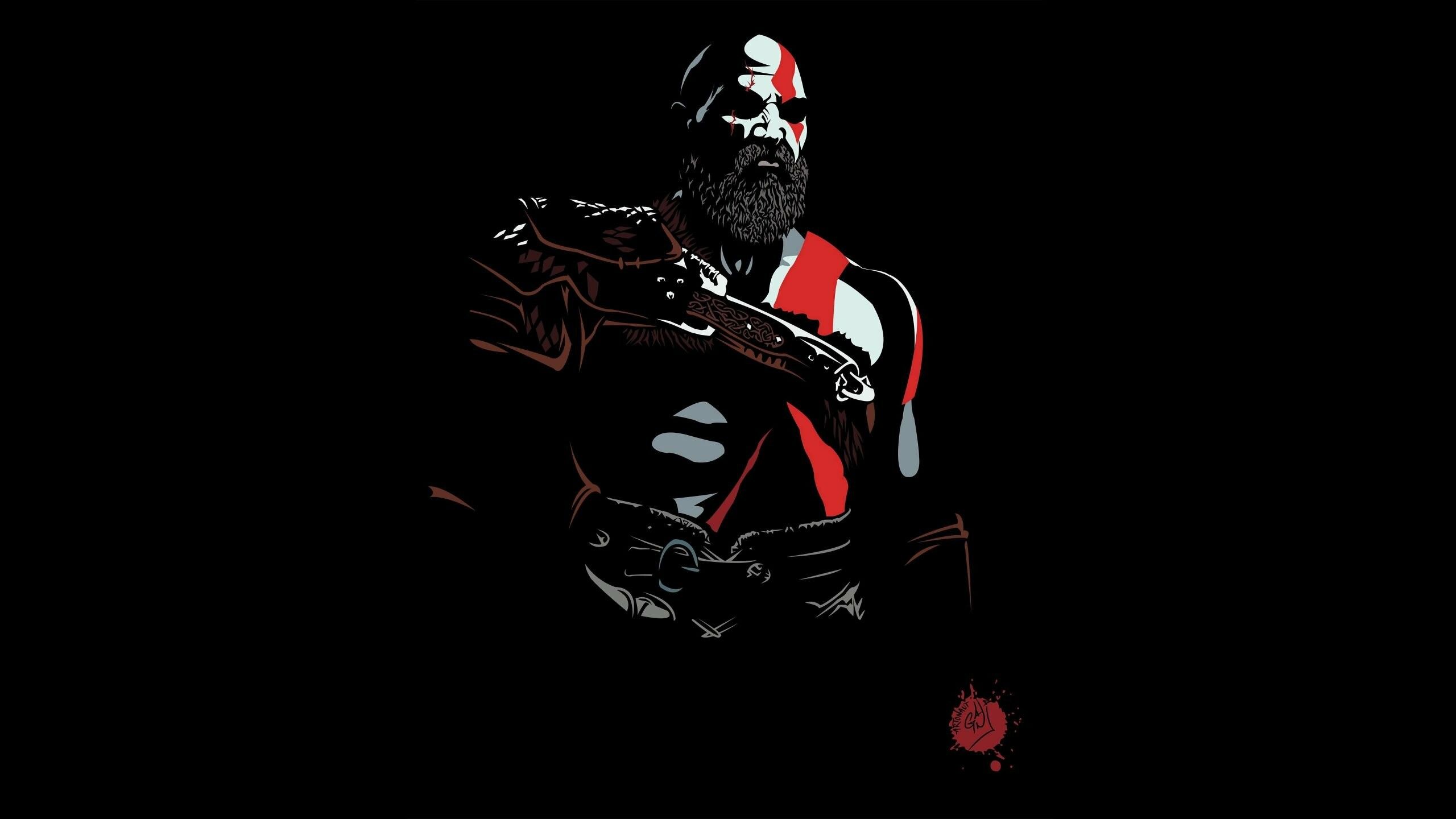 2560x1440 God of War Wallpaper