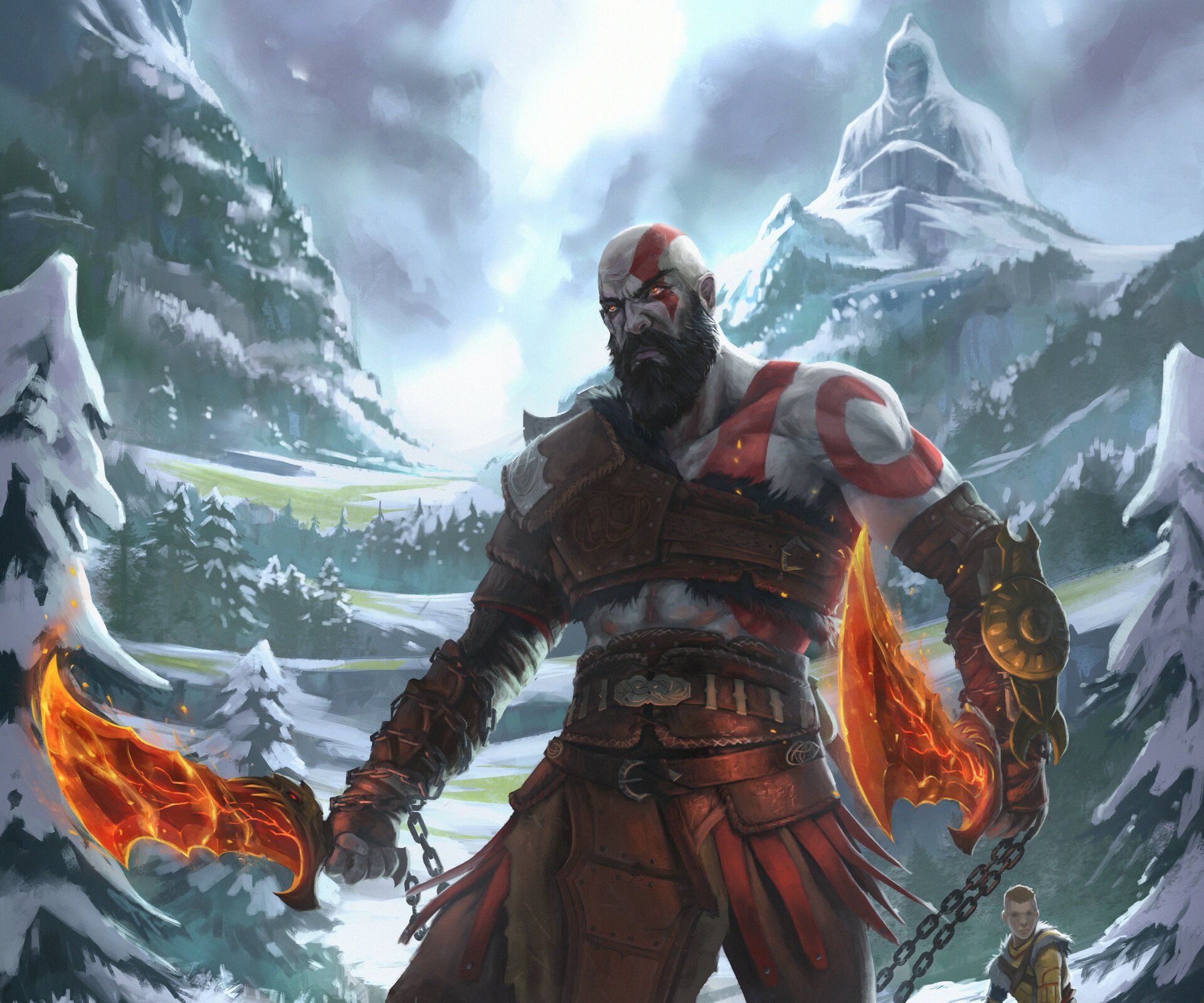 1920x1600 Download Kratos (God Of War) Video Game God Of War: Ragnarök HD Wallpaper
