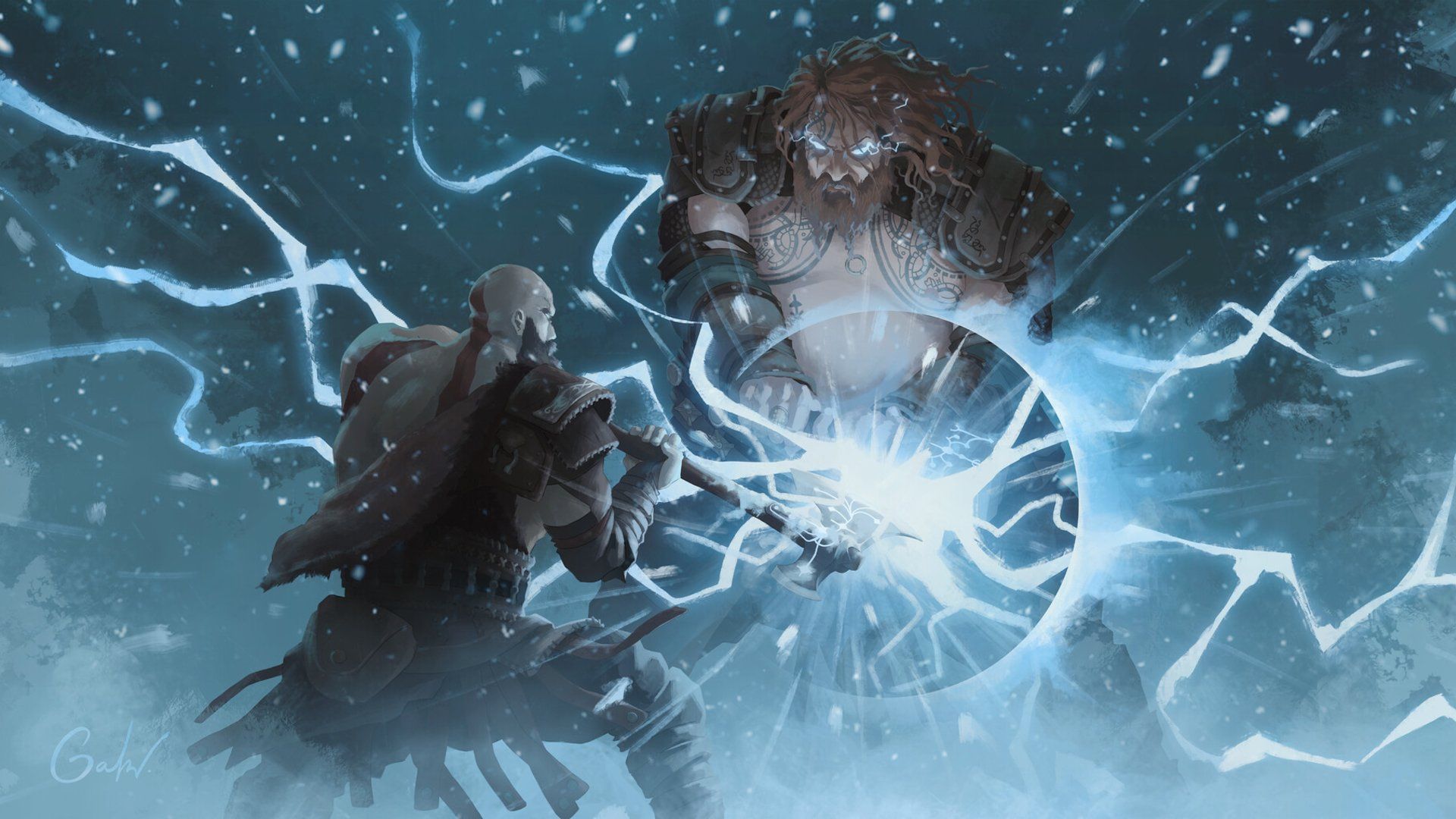 1920x1080 God of War: Ragnarök HD