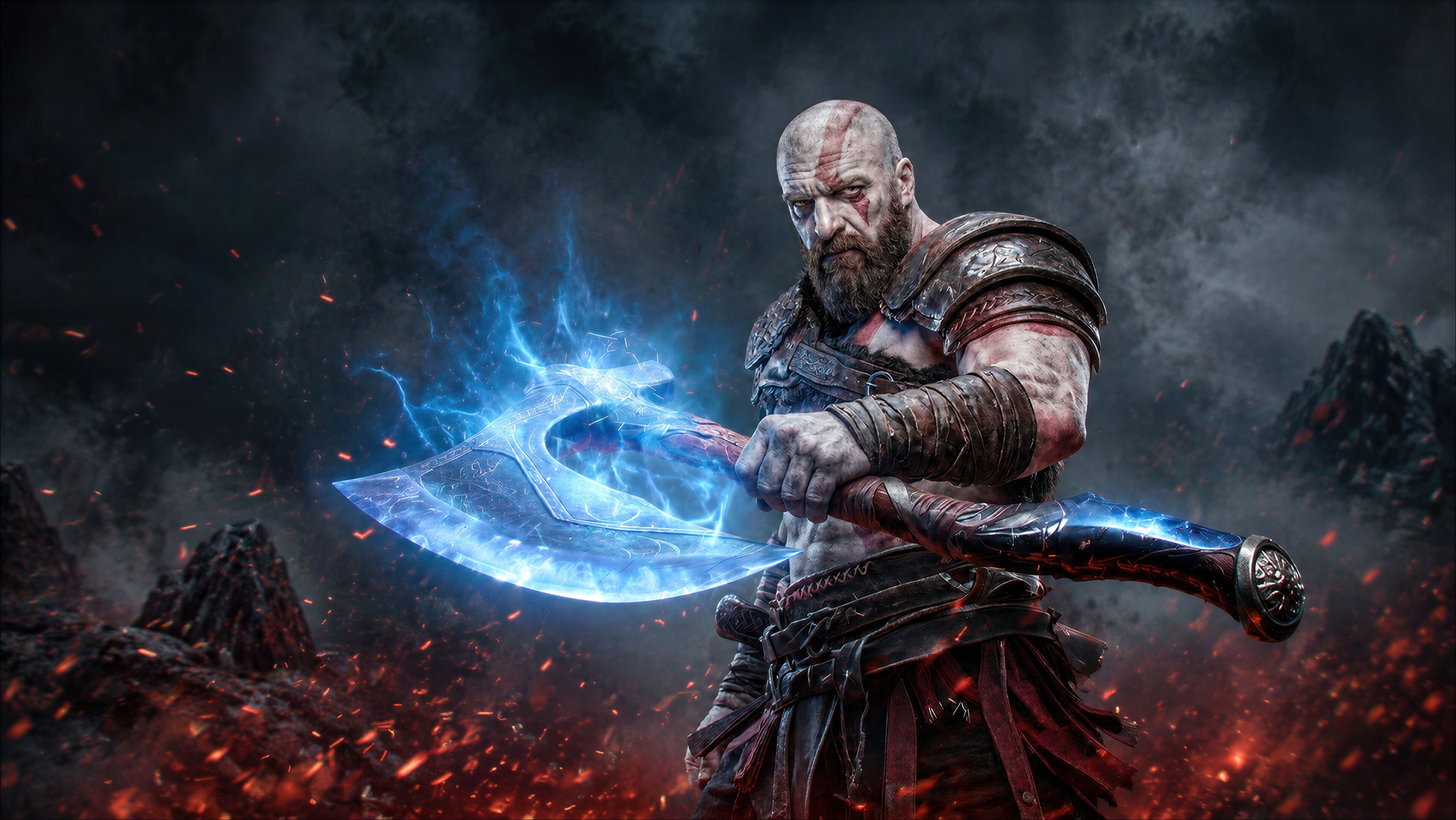 3840x2161 Triple H As Kratos He Killed The God Wallpaper, HD Games Wallpaper, 4k Wallpaper, Image, Background, Photos and Picture