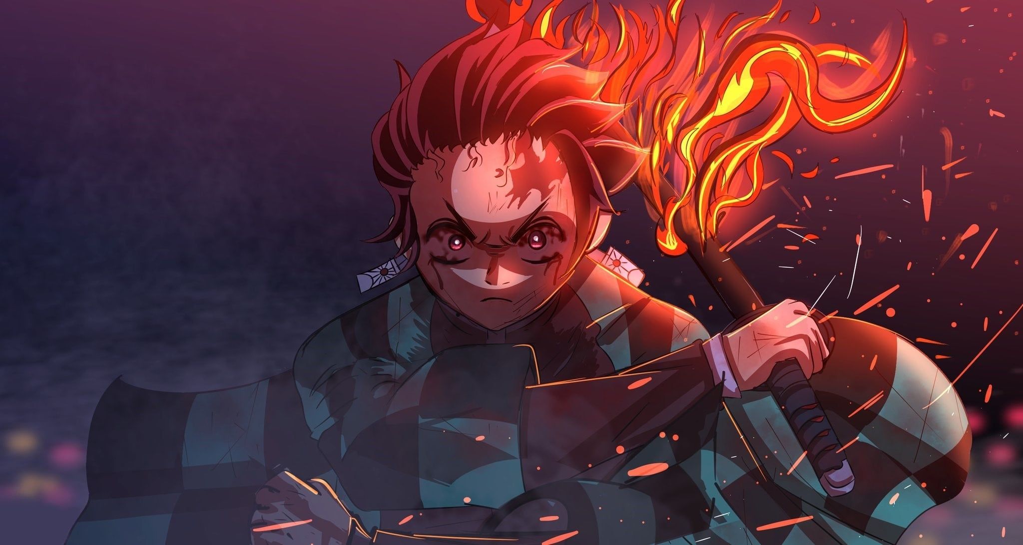 2048x1092 Could Tanjirou In The End Actually Solo Any Upper Moon?