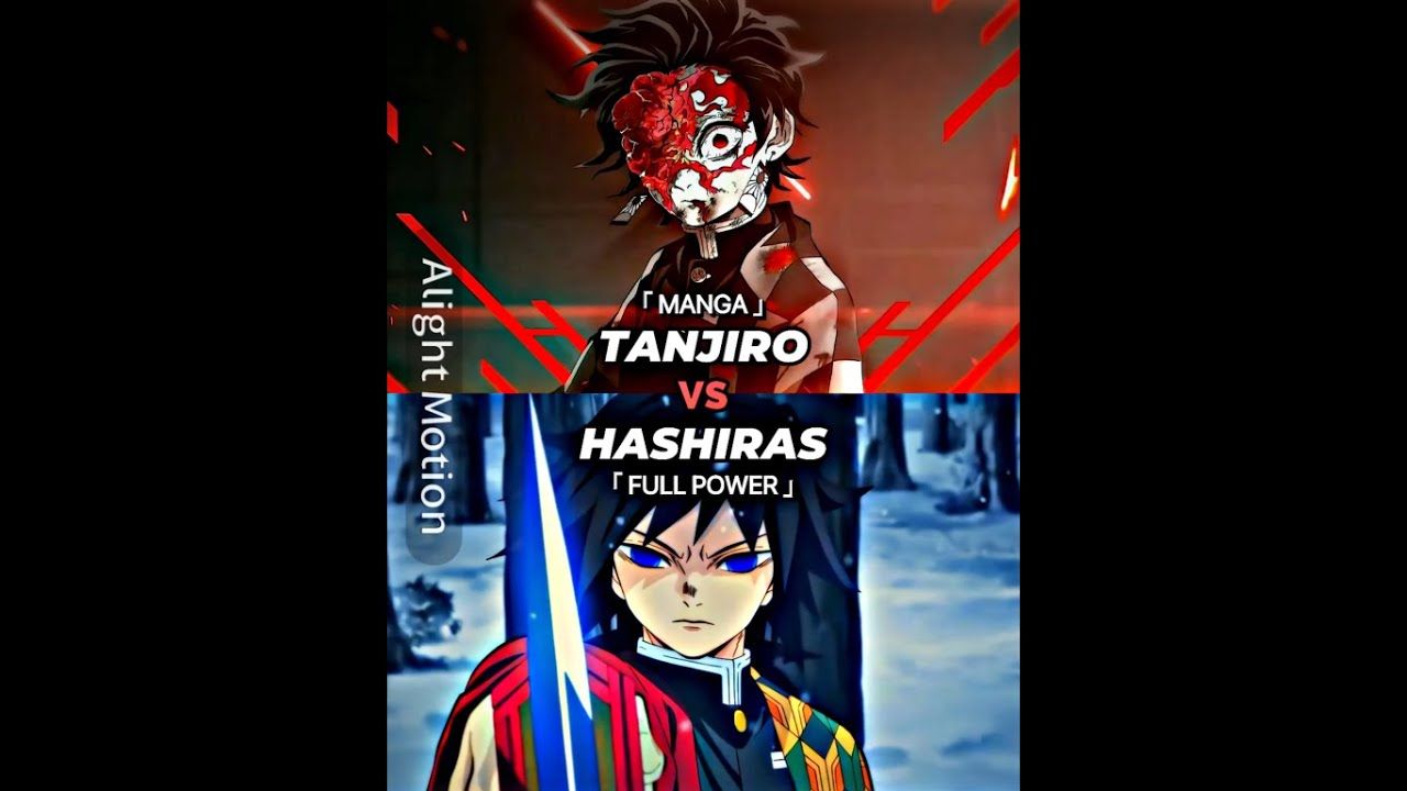 1280x720 Tanjiro (13th Form) VS Hashiras (Full Power)