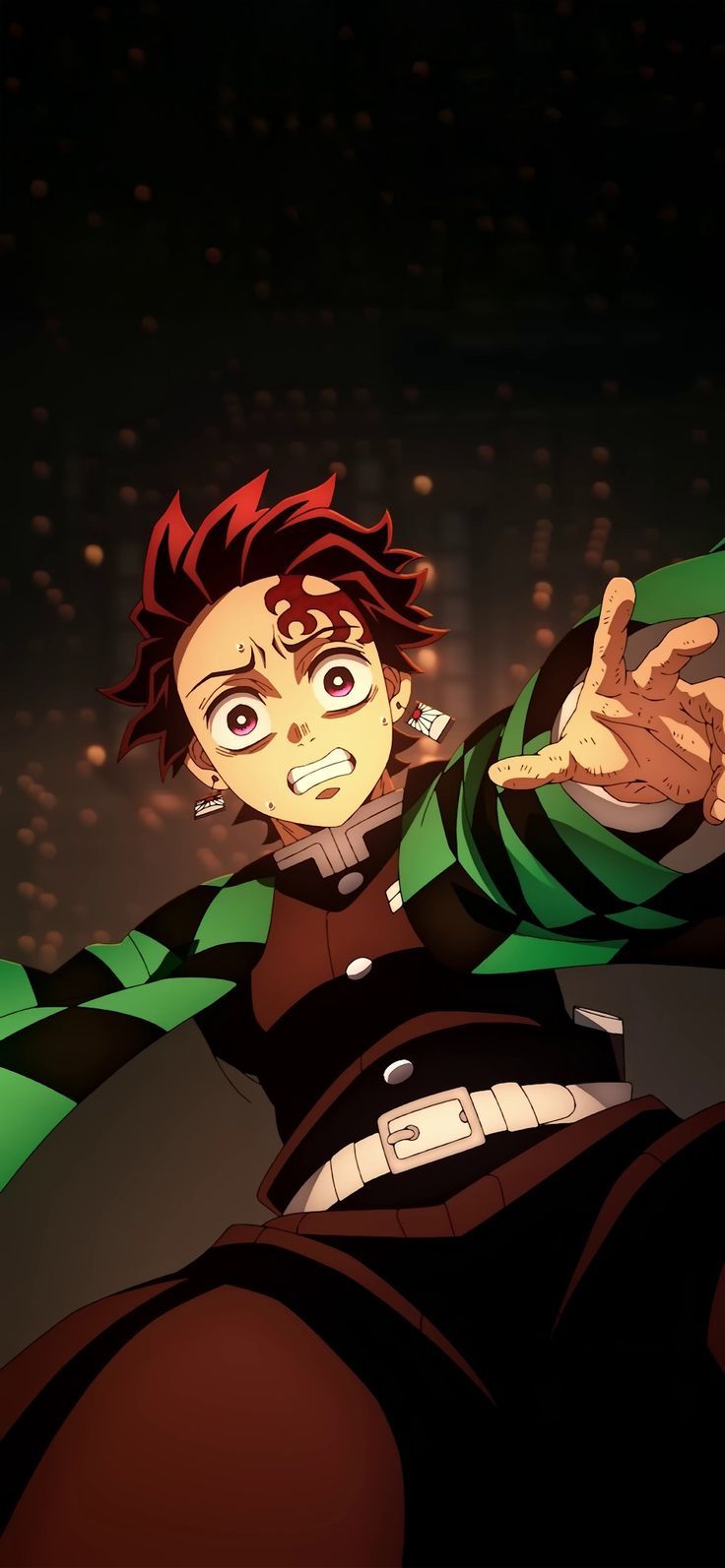 736x1593 Tanjiro shrine ideas. slayer anime, tanjiro kamado long hair fanart, demon slayer
