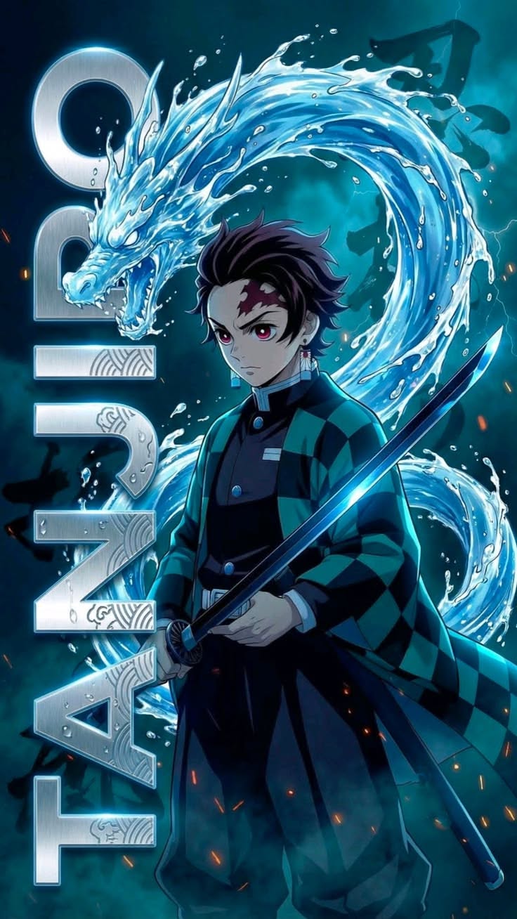 736x1308 Tanjiro Wallpaper 4k
