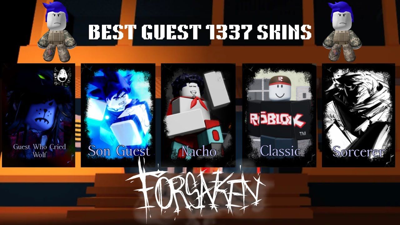 1280x720 Winning With The BEST GUEST 1337 SKINS IN FORSAKEN (With Tips & Thoughts)