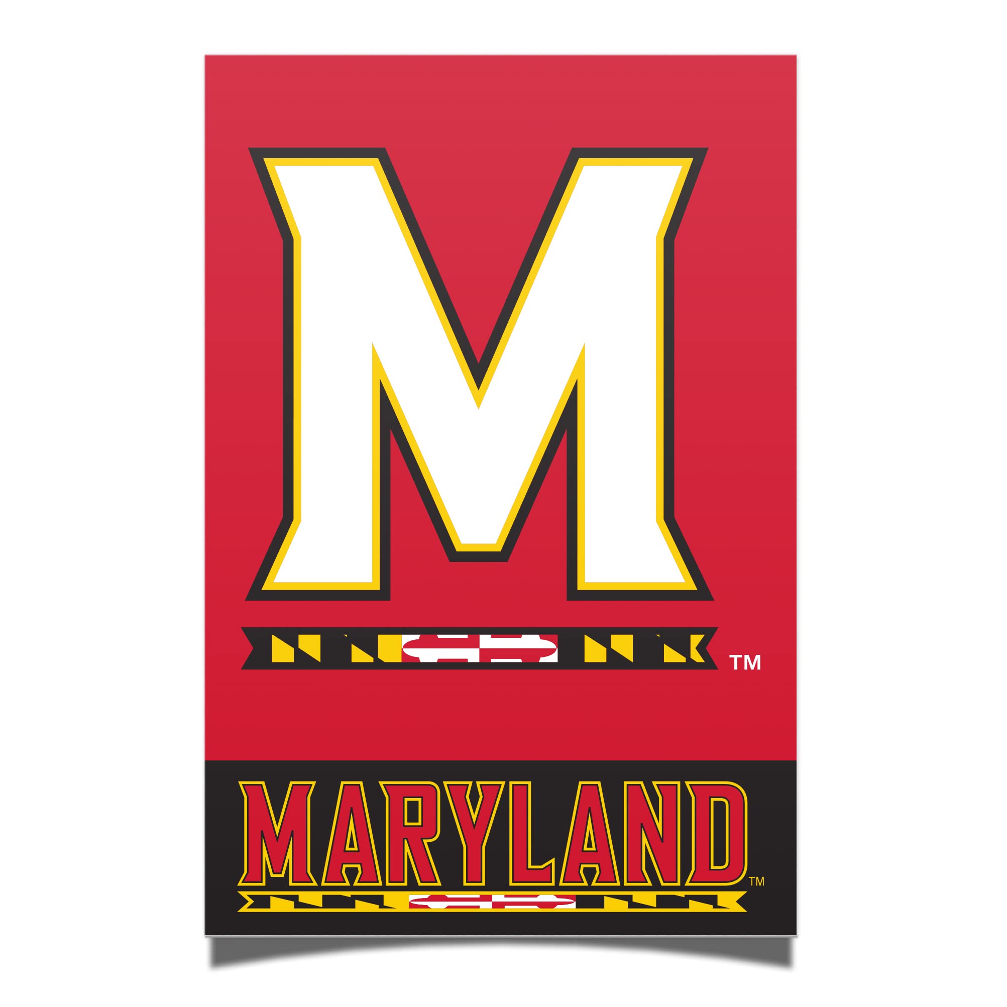 2005x2005 Desert Cactus University of Maryland 24 x 36 inch Poster Wall Decor. Officially Licensed UMD University of Maryland Terrapins 24x36 Room Office Tapestry Wall Art for Decoration : Sports & Outdoors