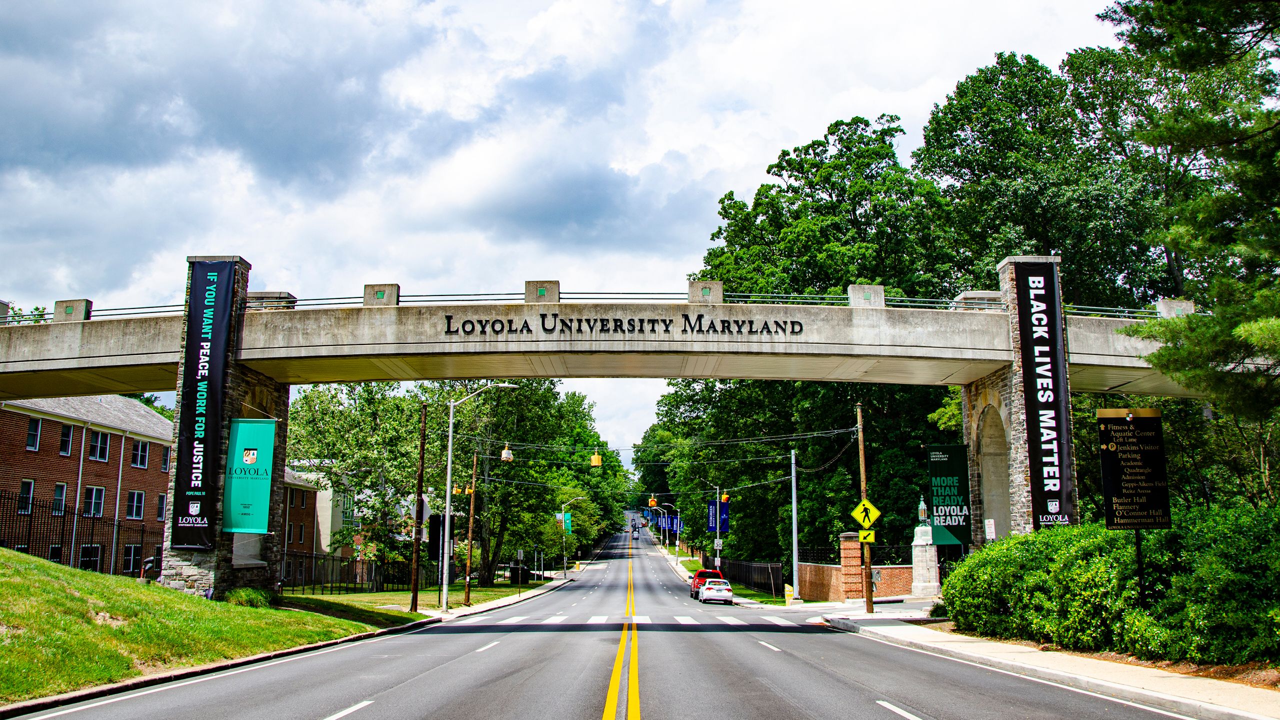 2560x1440 Professional Zoom Background. Office of Marketing and Communications. Loyola University Maryland