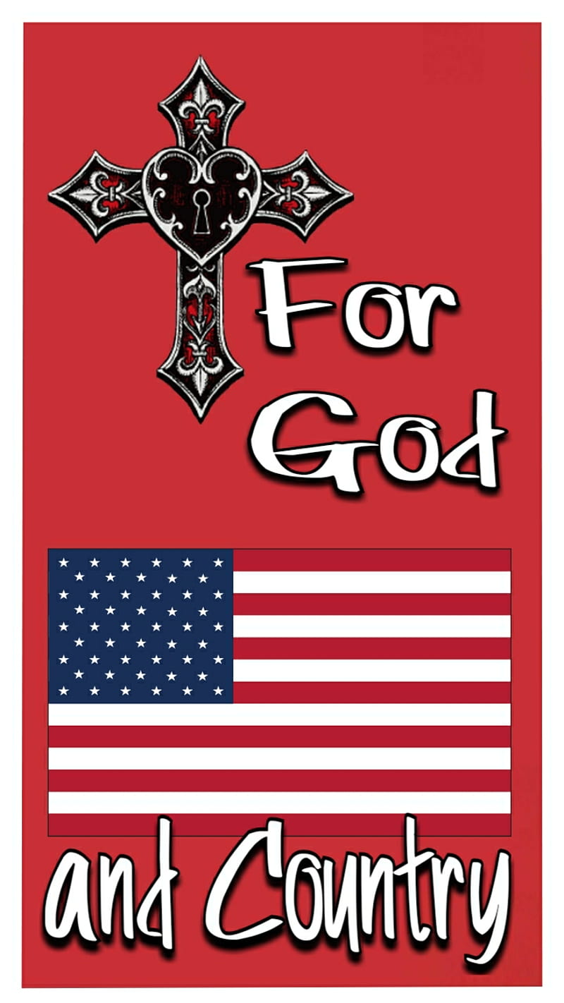 800x1422 For God, blue, godmcountry, patriot, red, saying, usa, white, HD phone wallpaper
