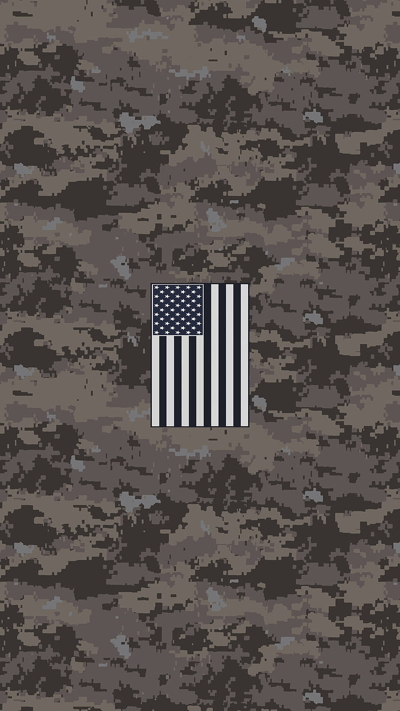 800x1422 God and Country, air force, american, army, cam camouflage, flag, military, HD phone wallpaper