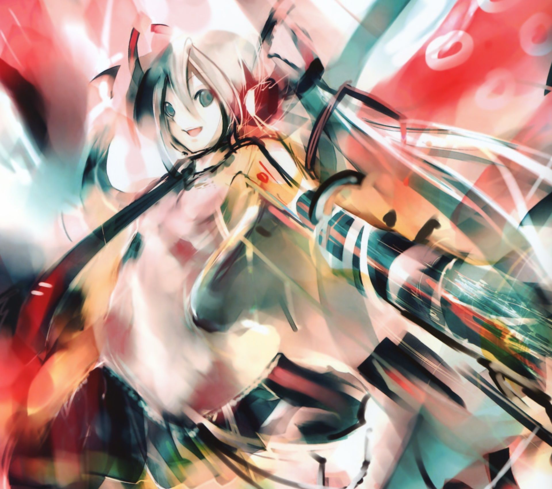 1920x1700 Download Hatsune Miku Anime Vocaloid HD Wallpaper