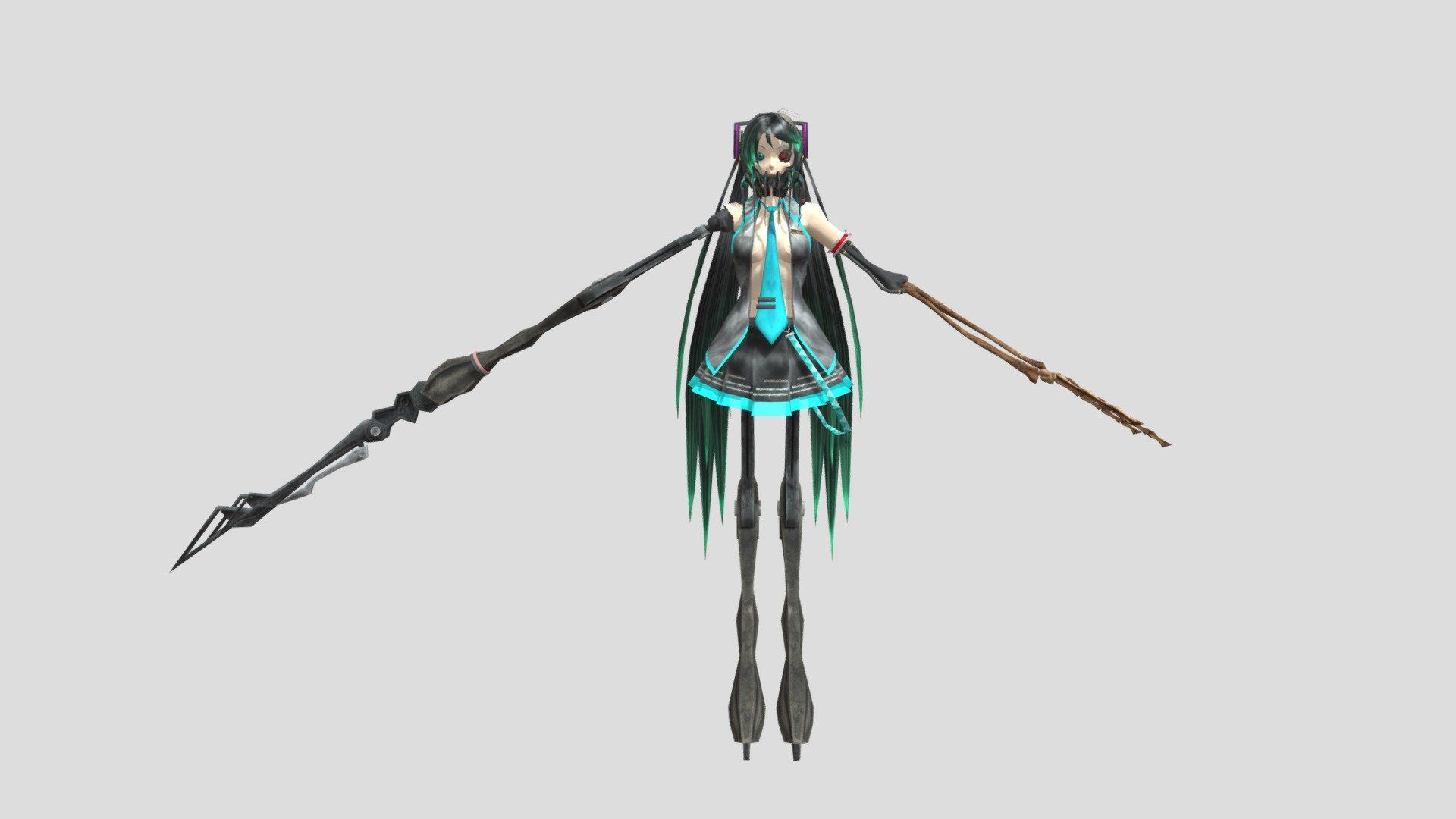 1920x1080 miku Calne Ca (With Bones) Free 3D model by zHairezt [cabb3be]