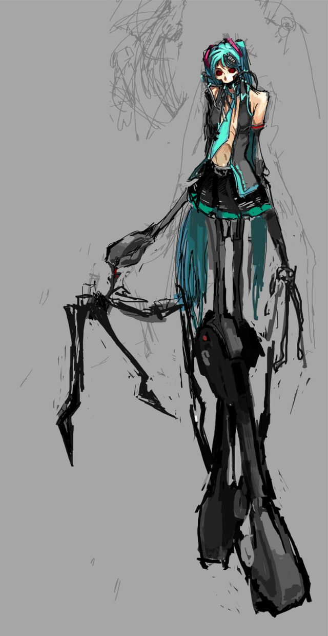 640x1239 Calne Ca Miku as a legendary Singularity skin, what do you think?