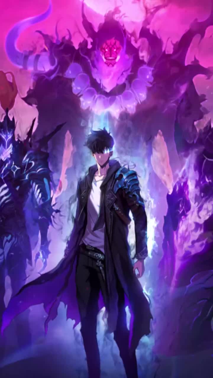 720x1280 Shadow Monarch Jinwoo Mobile Live Wallpaper