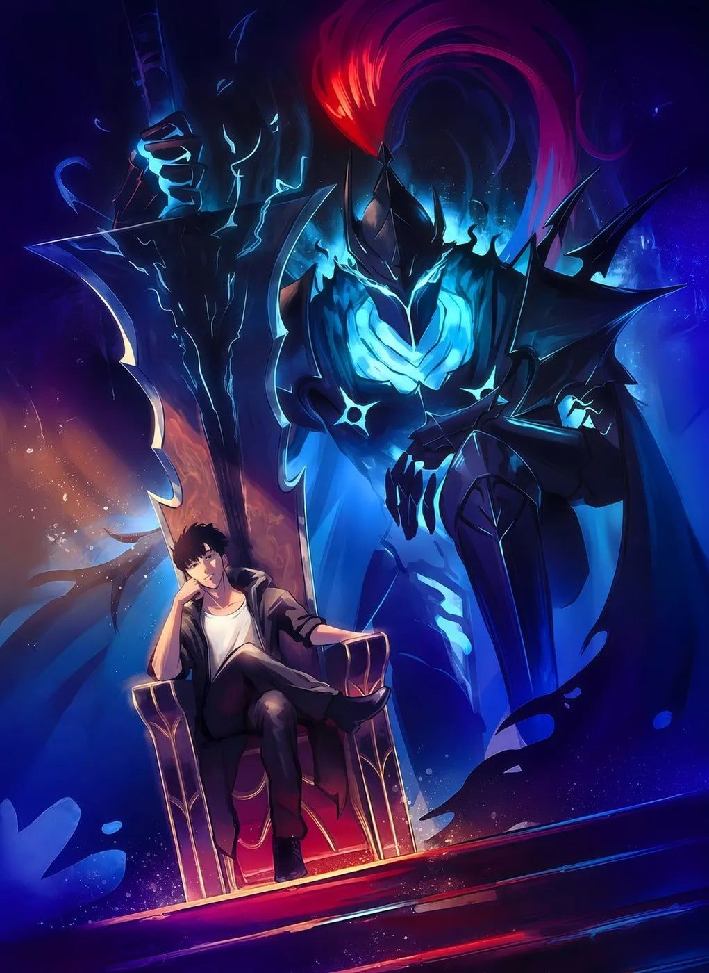 1021x1400 Solo Leveling