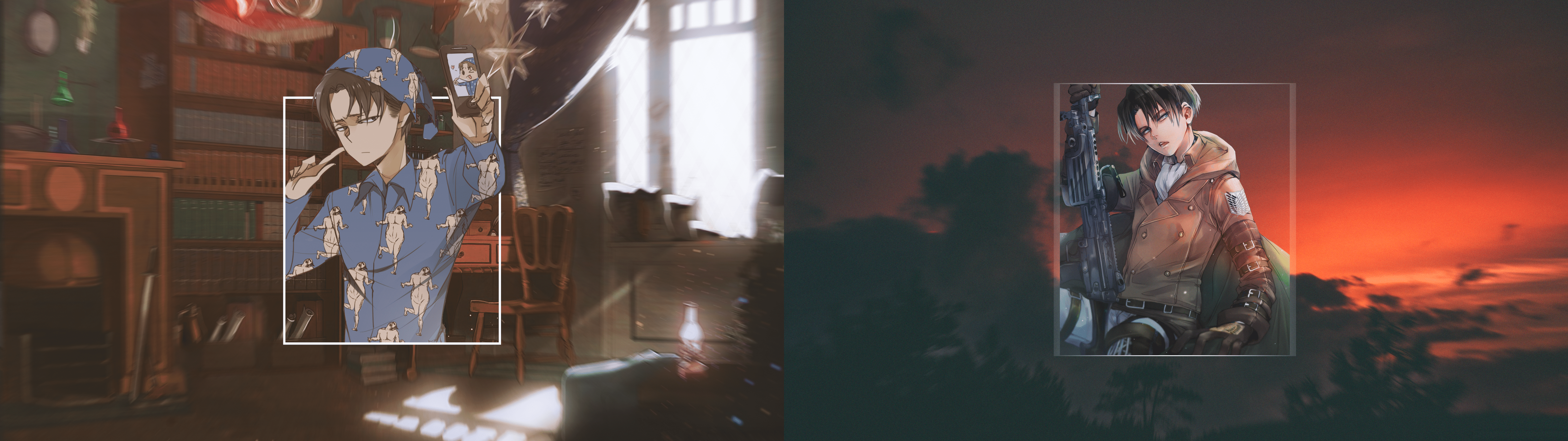 5120x1440 Attack on Titan Ultrawide Pack [5120x1440]