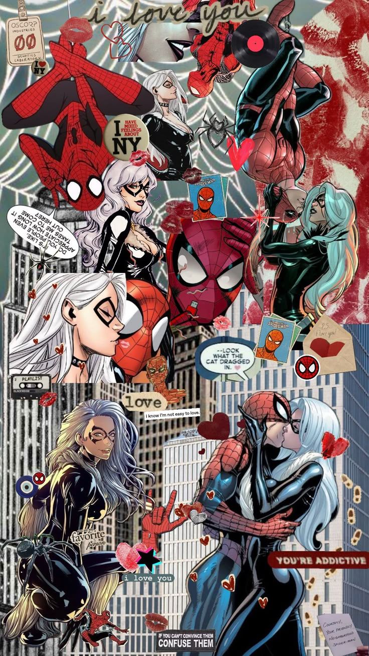 736x1308 Black Cat Marvel. Spiderman Picture, Batman Wallpaper, Spider Man And Black Cat