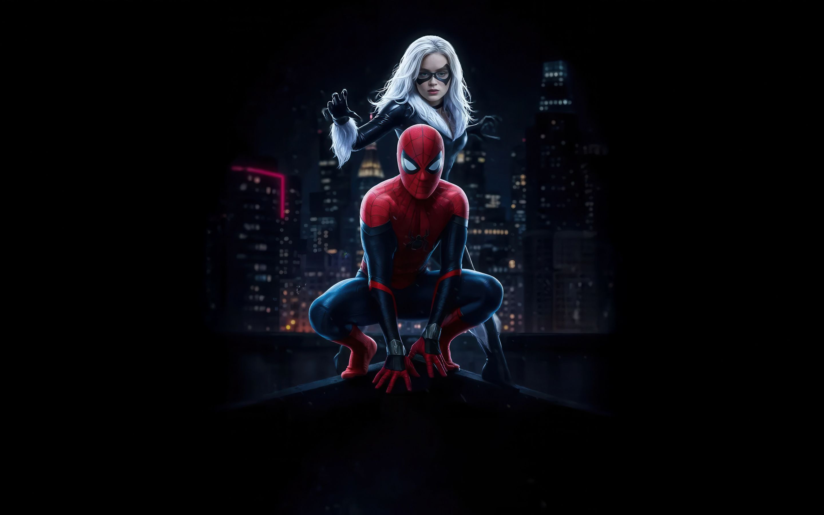 2880x1800 Spiderman X Black Cat Macbook Pro Retina , HD 4k Wallpaper, Image, Background, Photos and Picture